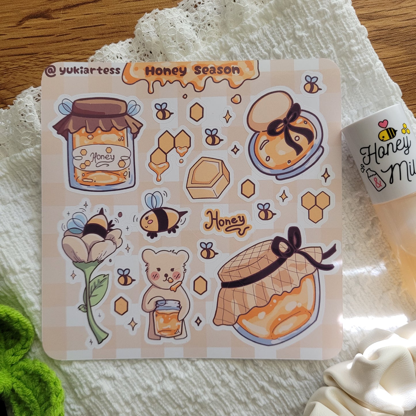 Honey Season Sticker Sheet